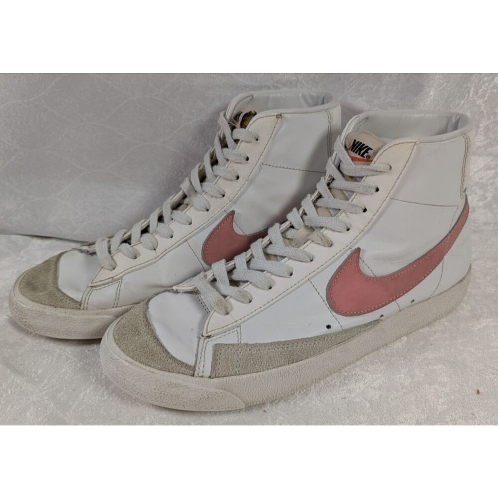 Nike Blazer Mid '77 Vintage Women's 8.5 White Pink CZ1055-114 High Top